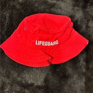 Lifeguard Red Bucket Hat